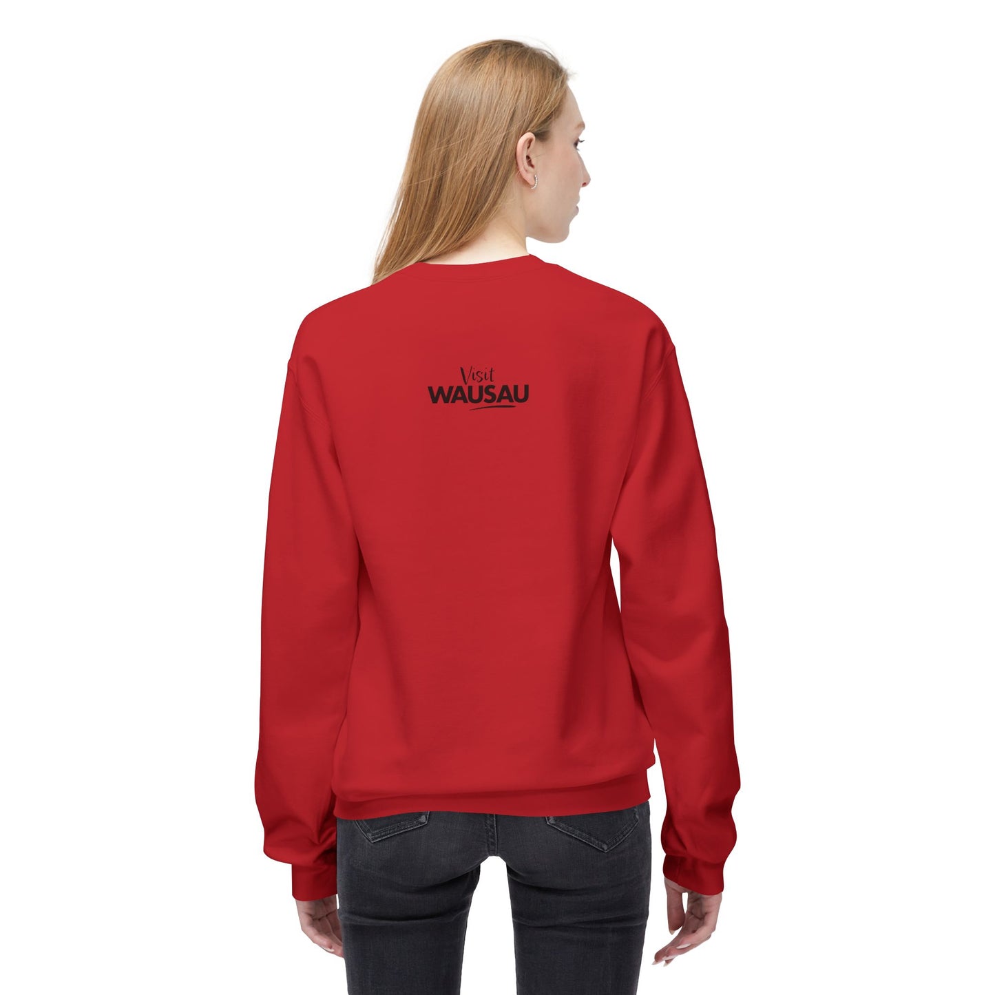 Wisconsin Rib Mountain License Plate Sweatshirt