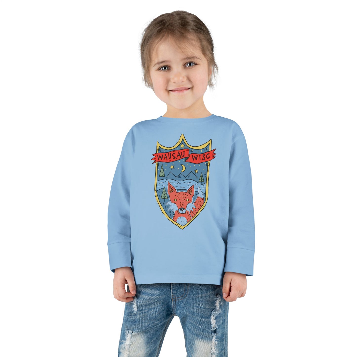 Toddler Long Sleeve Tee - Fox in Wausau, Wisconsin's Basecamp