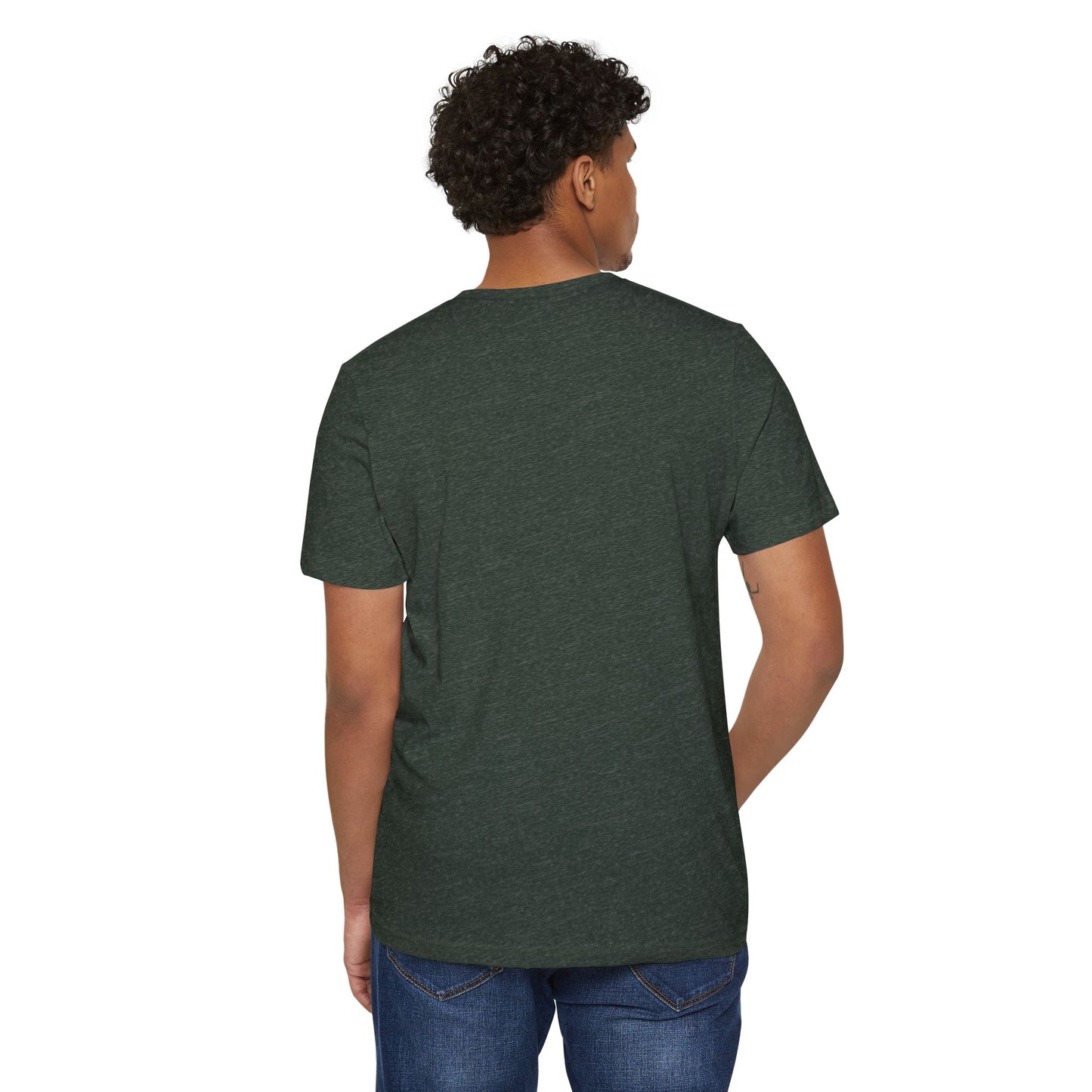 Wisconsin's Basecamp Biker - Unisex Recycled Organic T-Shirt