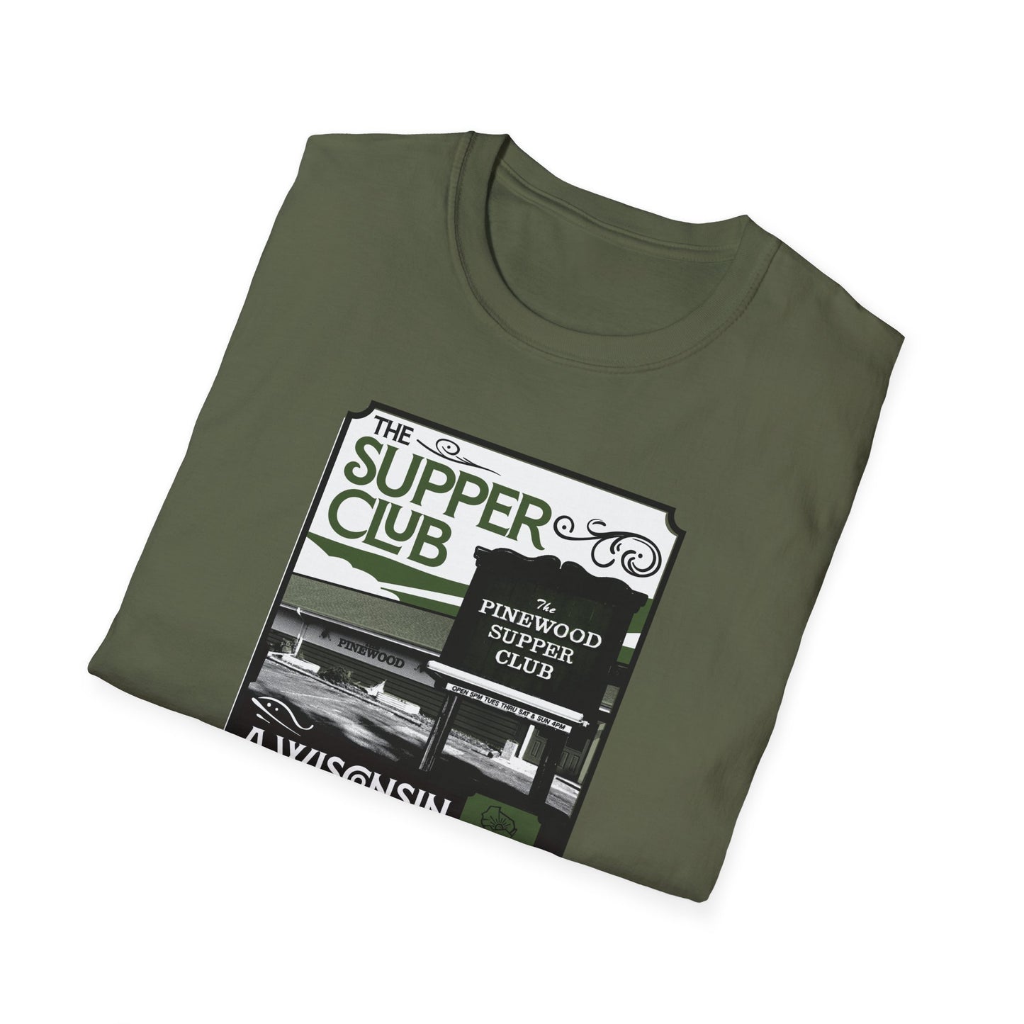 Unisex T-Shirt - Classic Wausau Icons - Landmark Hotel from the 1920s Design