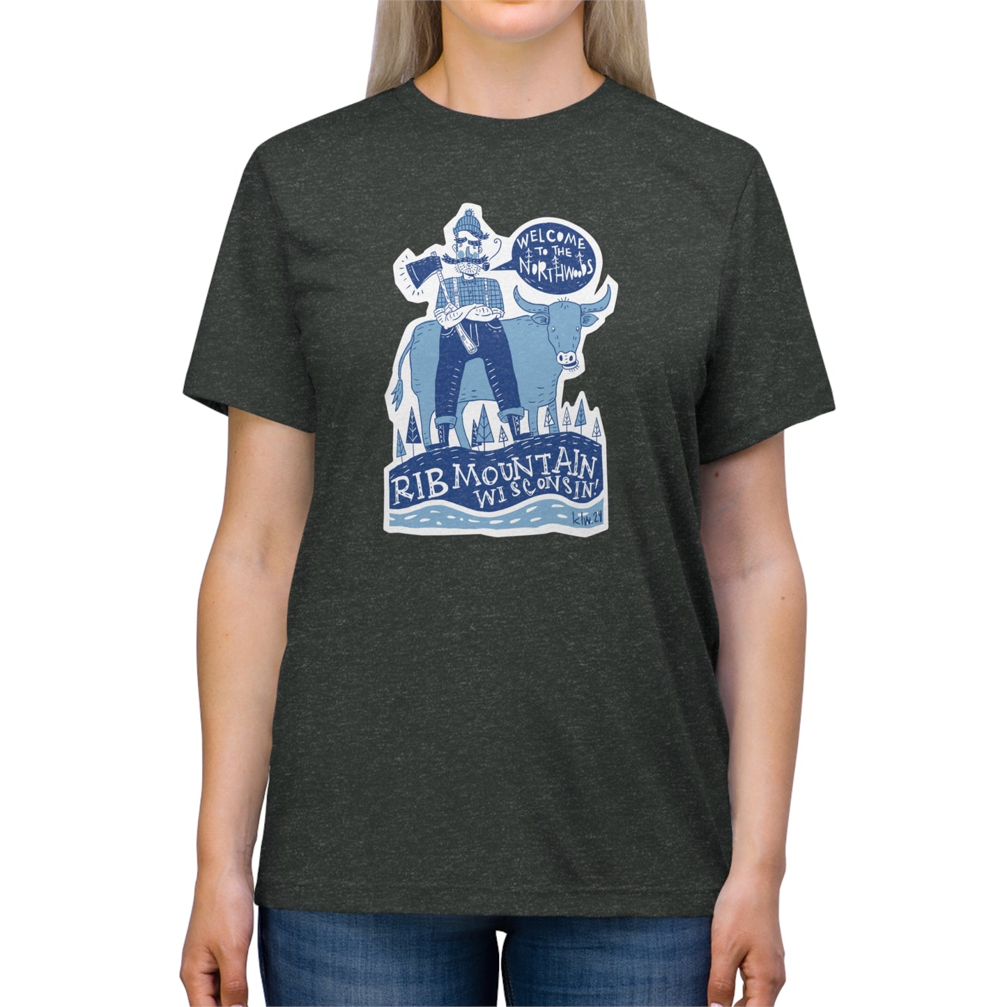 Paul Bunyan Unisex Triblend Tee