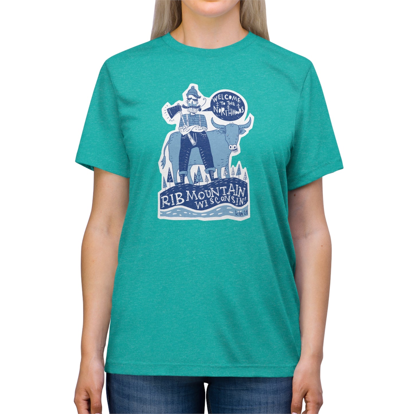 Paul Bunyan Unisex Triblend Tee