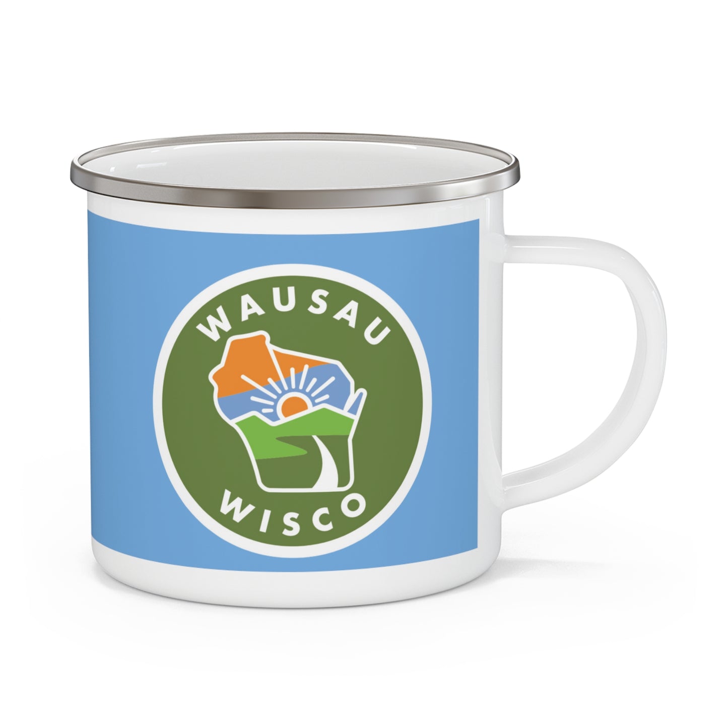 Wausau Wisco - Enamel Camping Mug