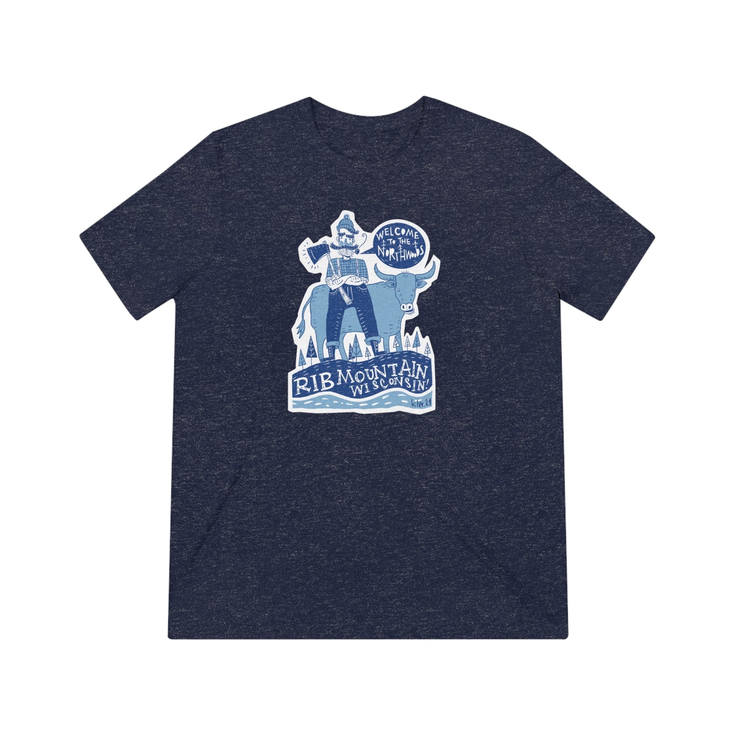 Paul Bunyan Unisex Triblend Tee