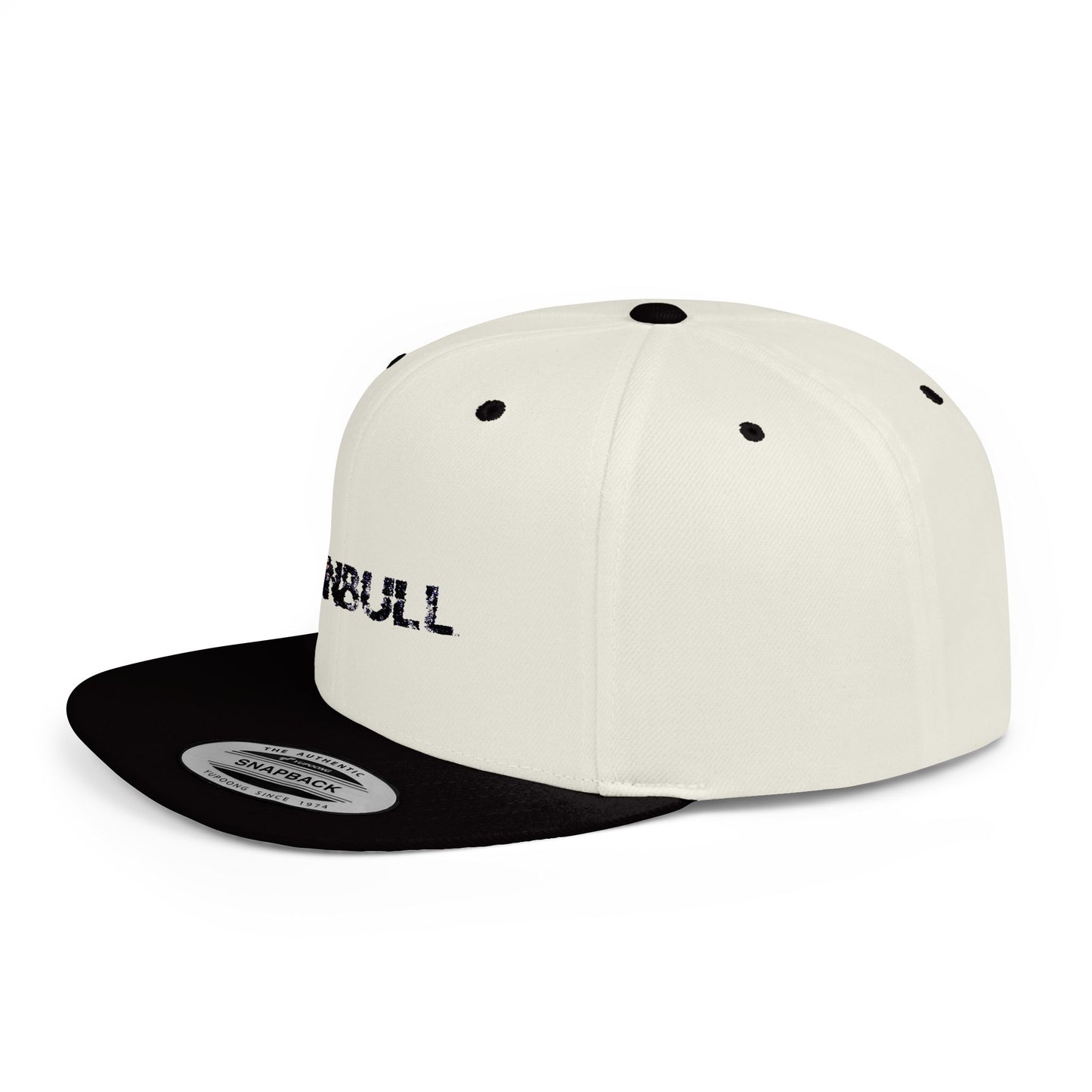 Ironbull Flat Bill Snapback Cap - Stylish Casual Hat for Streetwear Enthusiasts