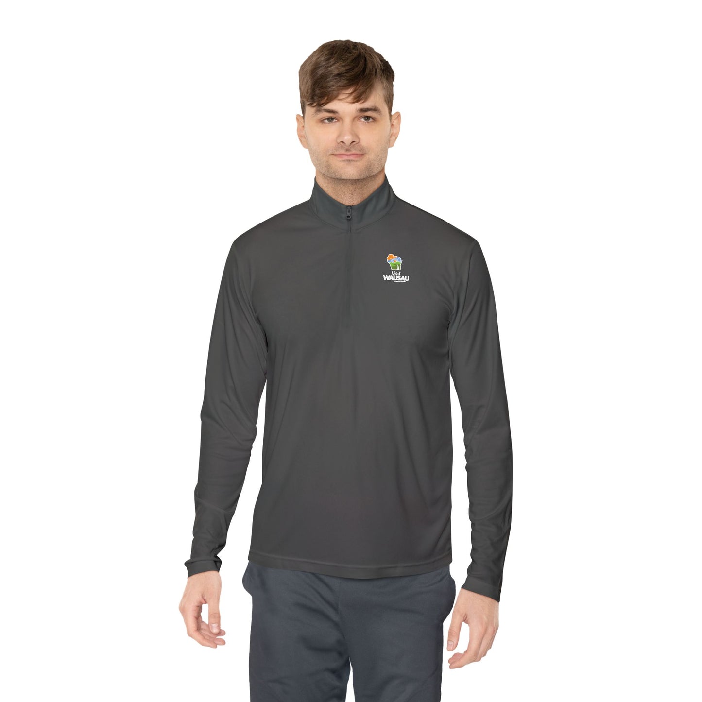 Wausau Outdoor Adventure Unisex Quarter-Zip Pullover - Perfect for Nature Lovers