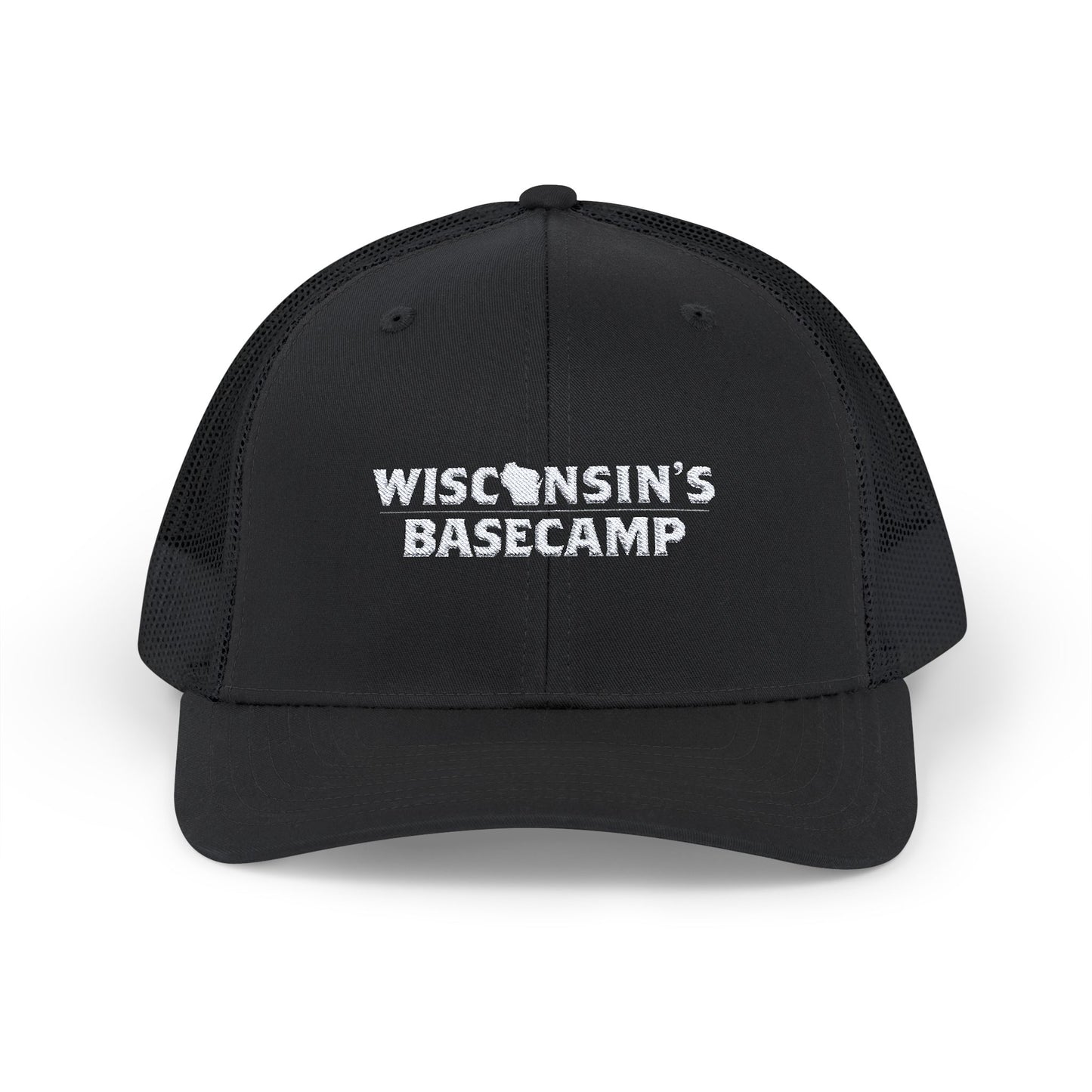 Snapback Trucker Cap - Wisconsin's Basecamp in Greater Wausau Design