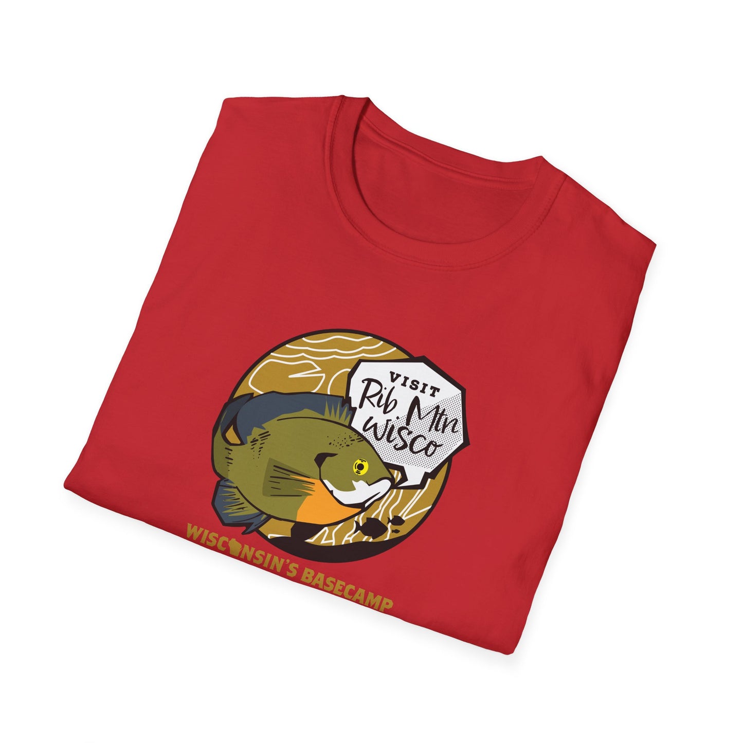 Rib Mountain Fishing Unisex T-Shirt