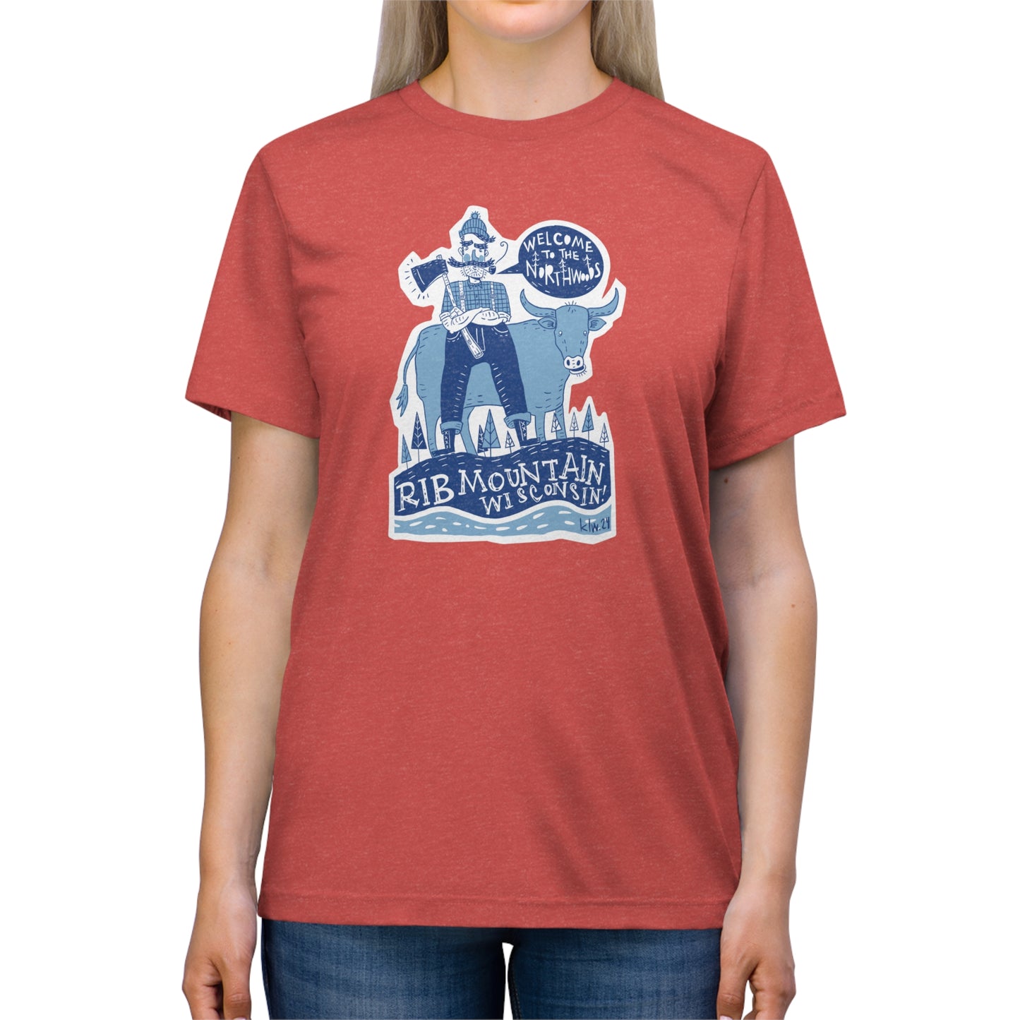 Paul Bunyan Unisex Triblend Tee
