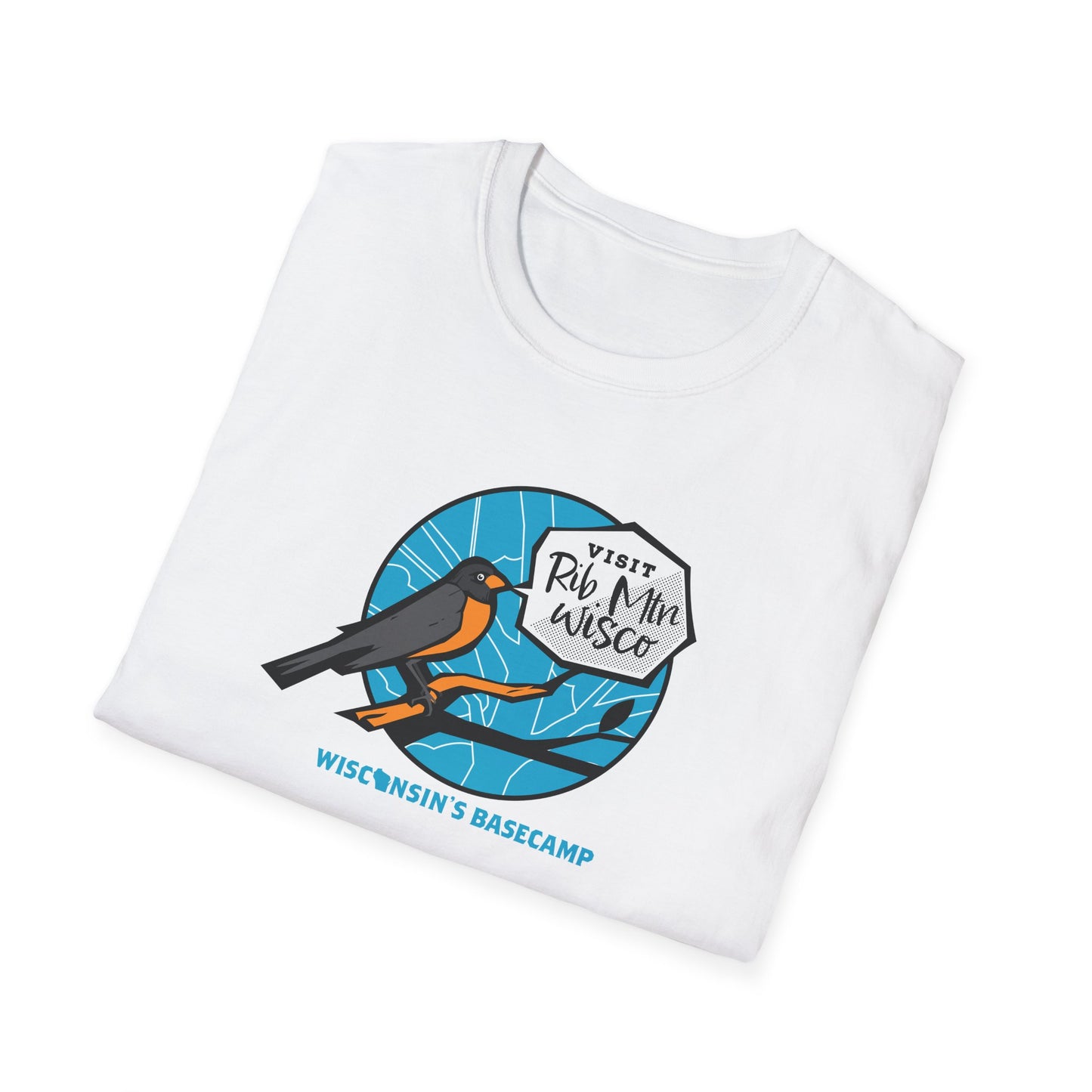 Birding Wisconsin Rib Mountain Unisex T-Shirt