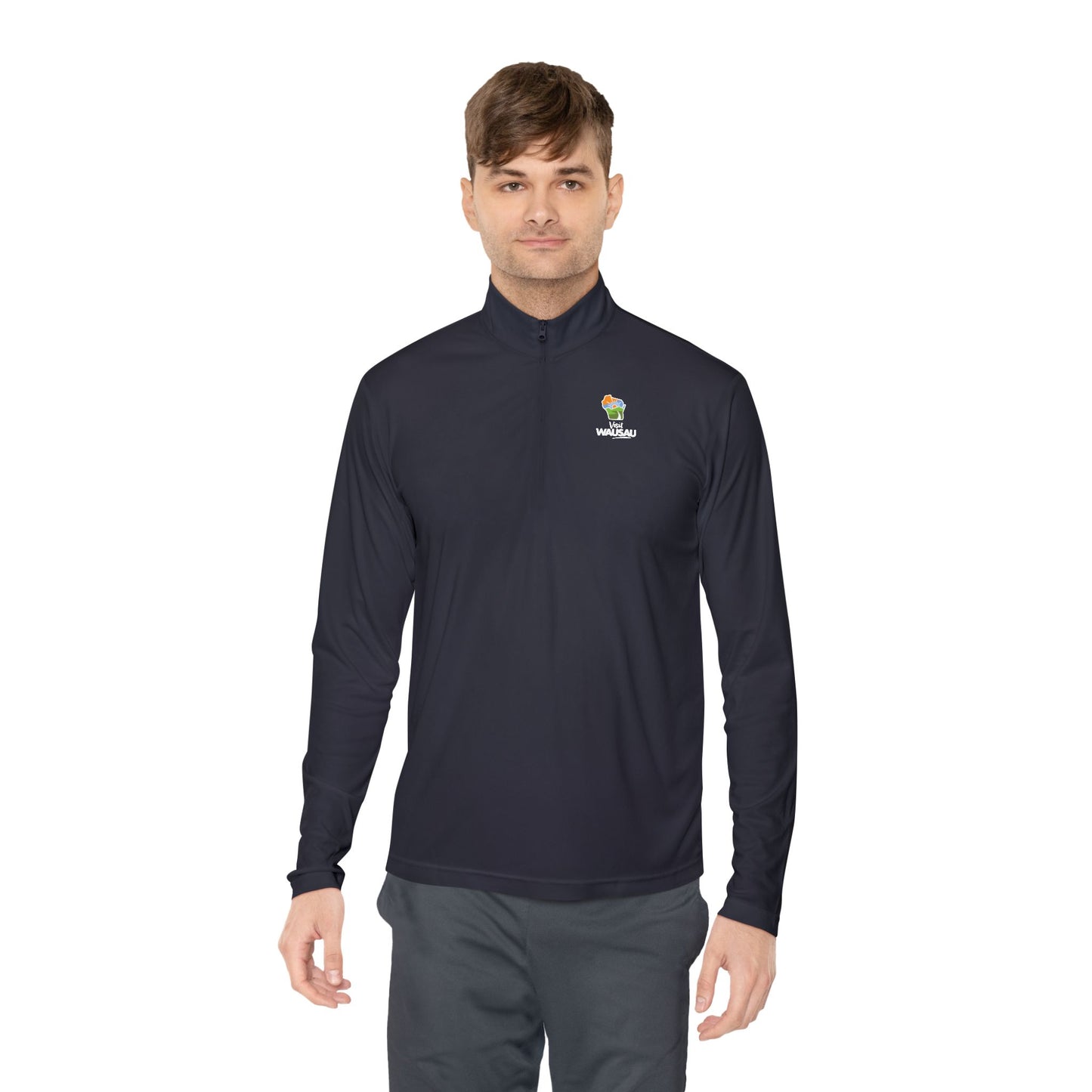 Wausau Outdoor Adventure Unisex Quarter-Zip Pullover - Perfect for Nature Lovers