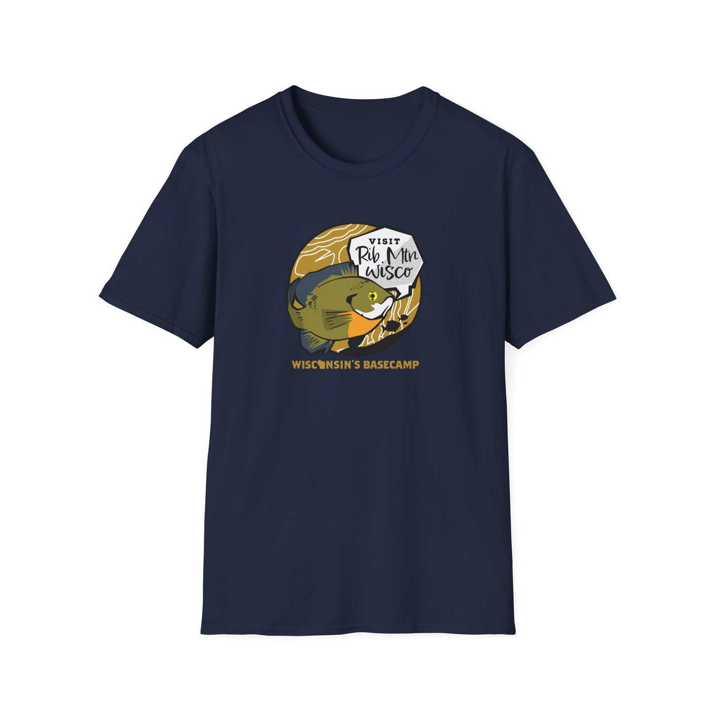 Rib Mountain Fishing Unisex T-Shirt