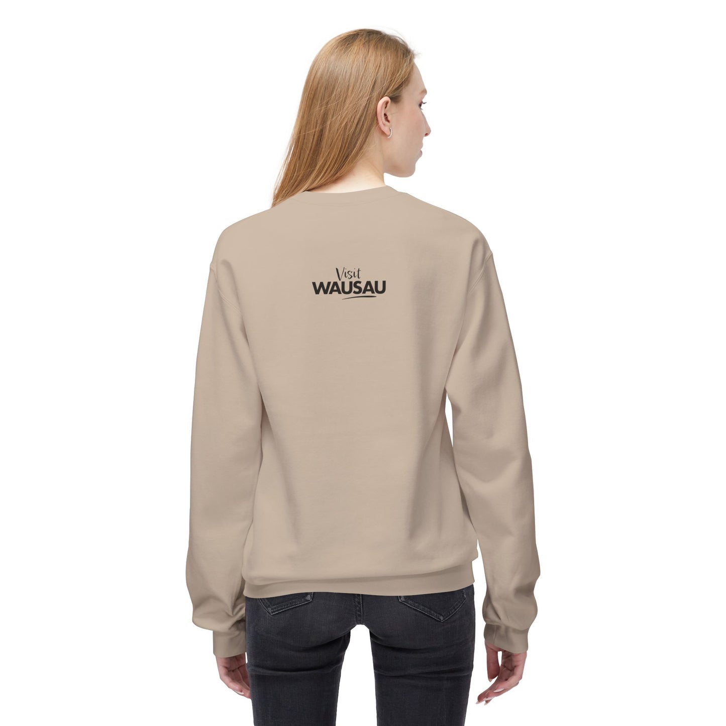 Wisconsin Rib Mountain License Plate Sweatshirt