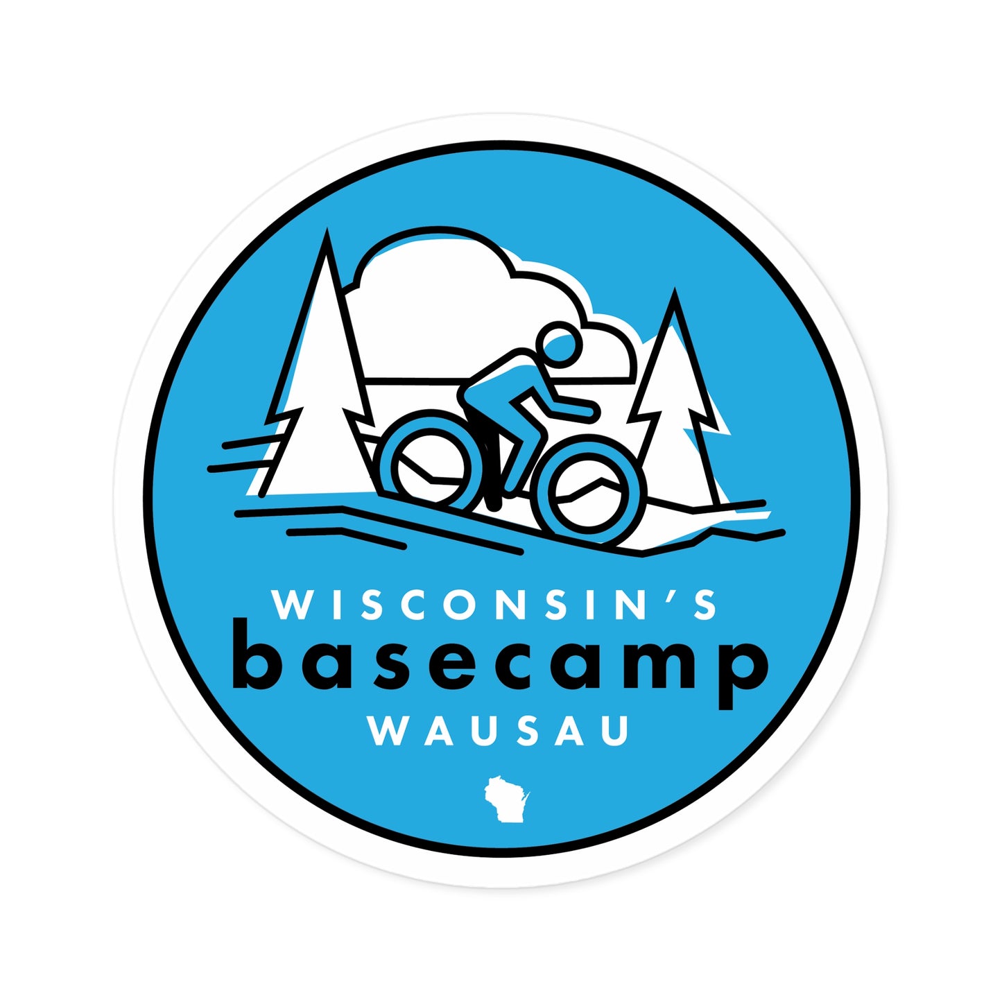 Stickers - Biking in Wisconsin's Basecamp Trails