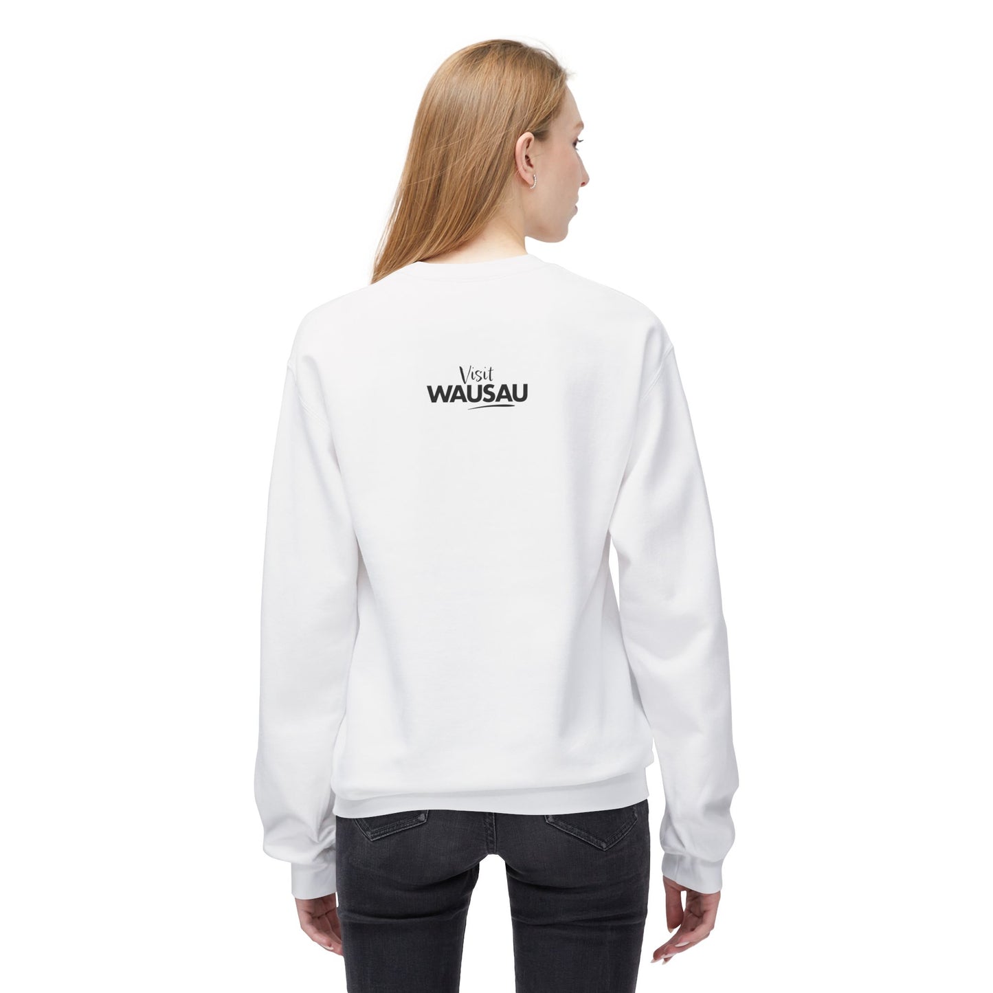 Wisconsin Rib Mountain License Plate Sweatshirt