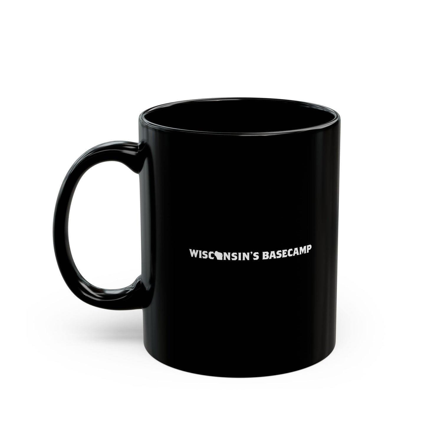 Wisconsin's Basecamp Turtle - Black Mug (11oz, 15oz)
