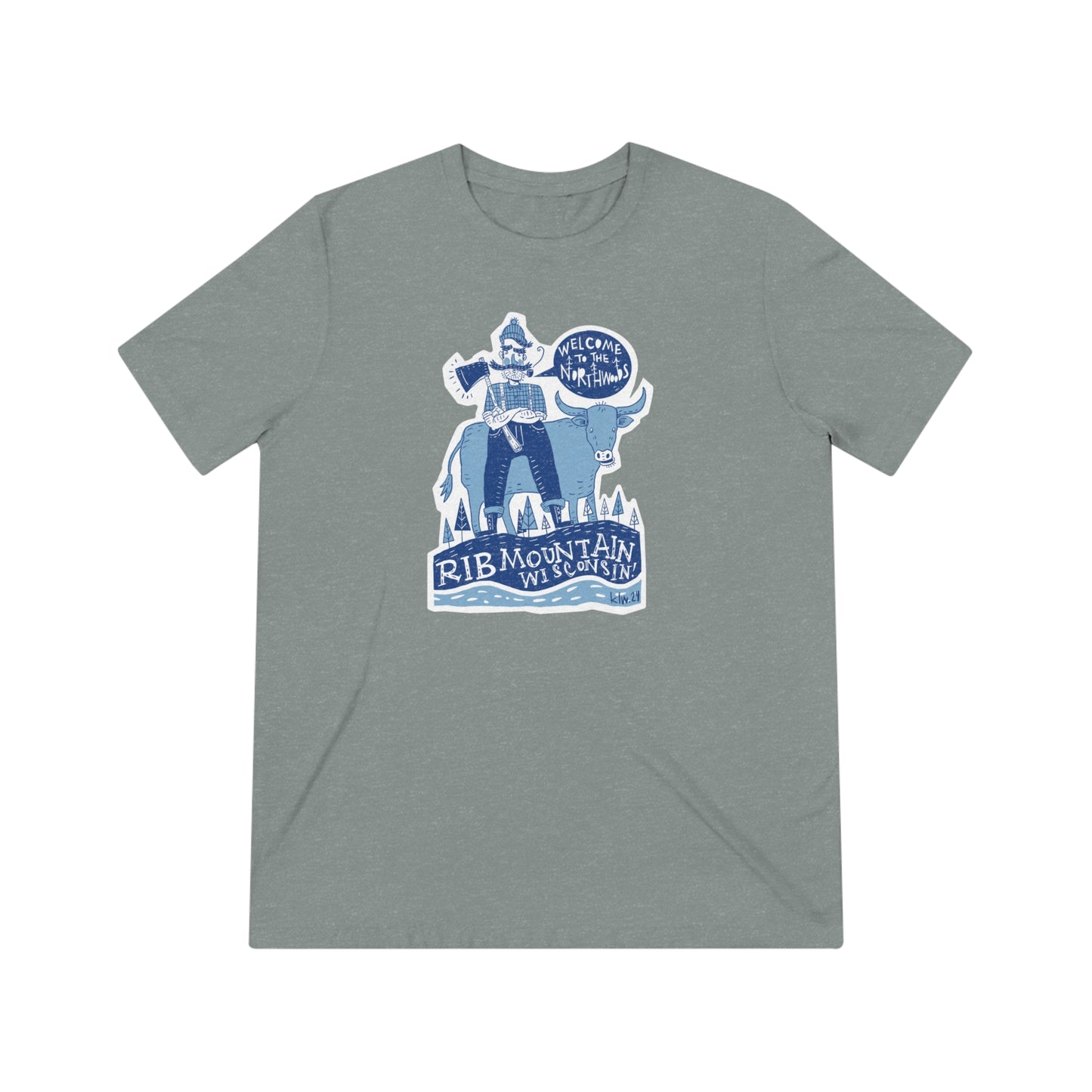 Paul Bunyan Unisex Triblend Tee