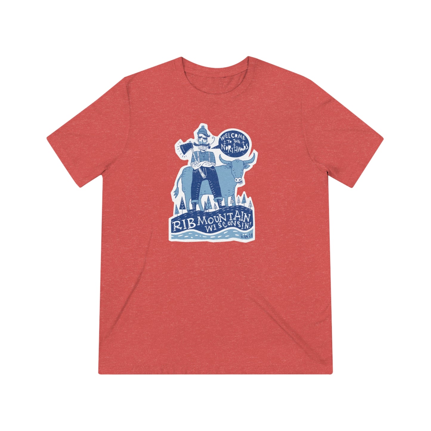 Paul Bunyan Unisex Triblend Tee