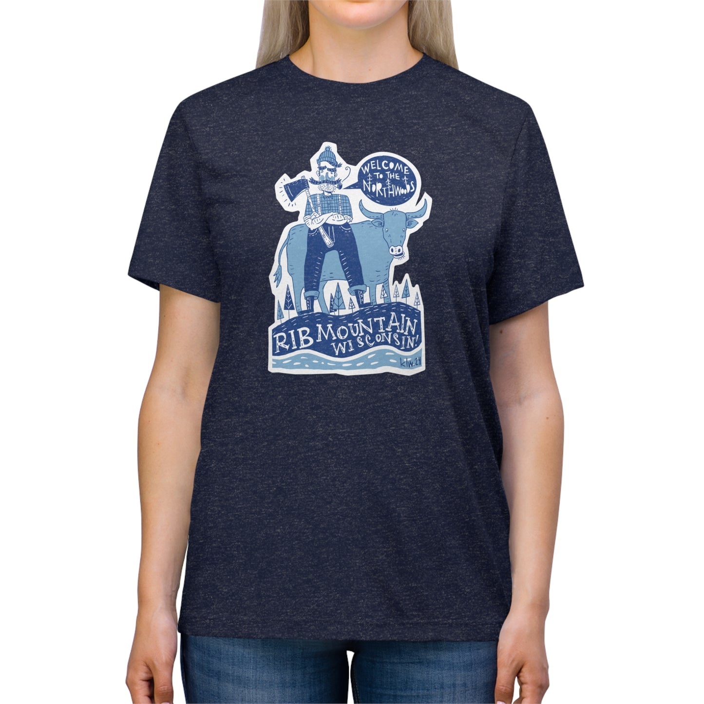 Paul Bunyan Unisex Triblend Tee