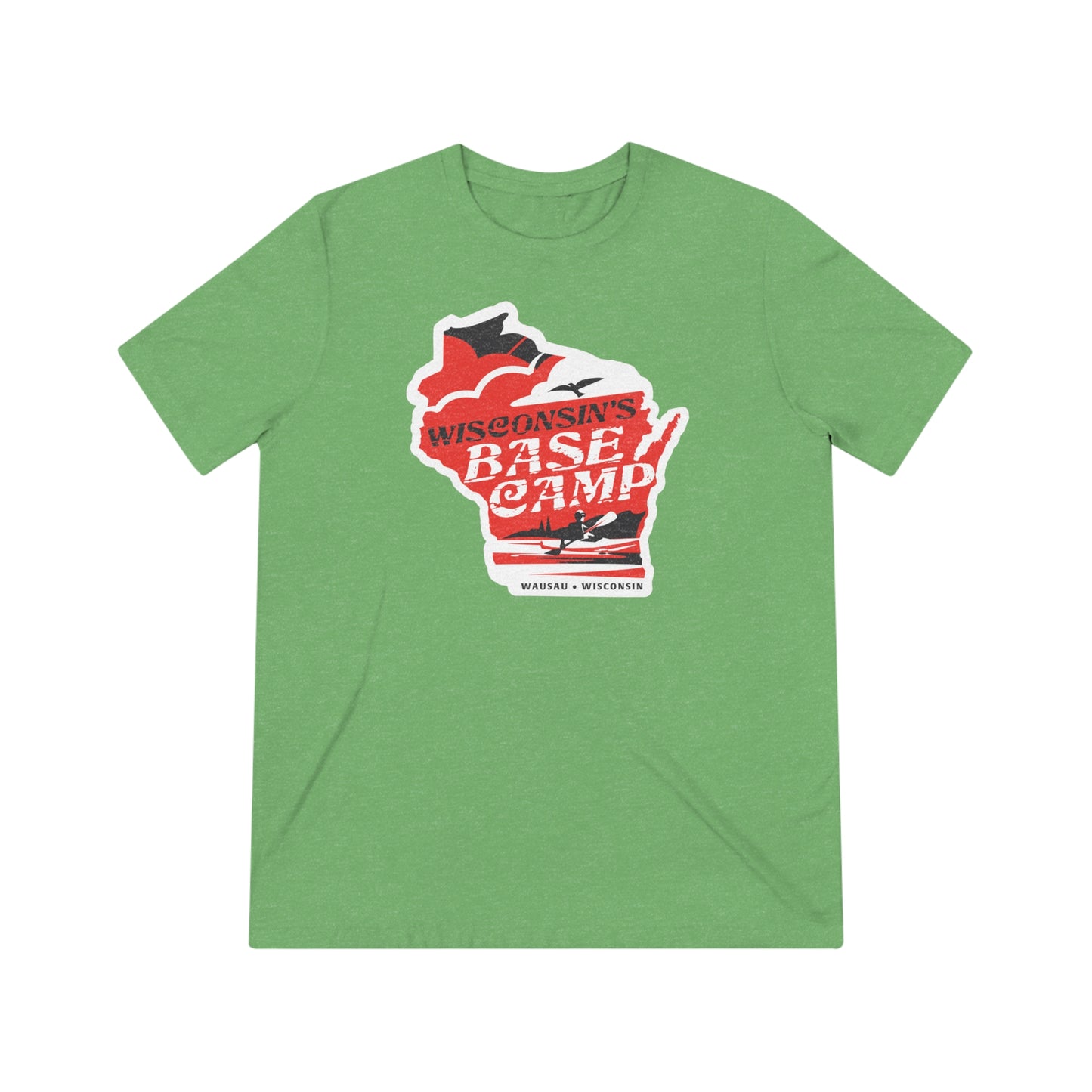 Wisconsin's Basecamp Paddler - Unisex Triblend Tee