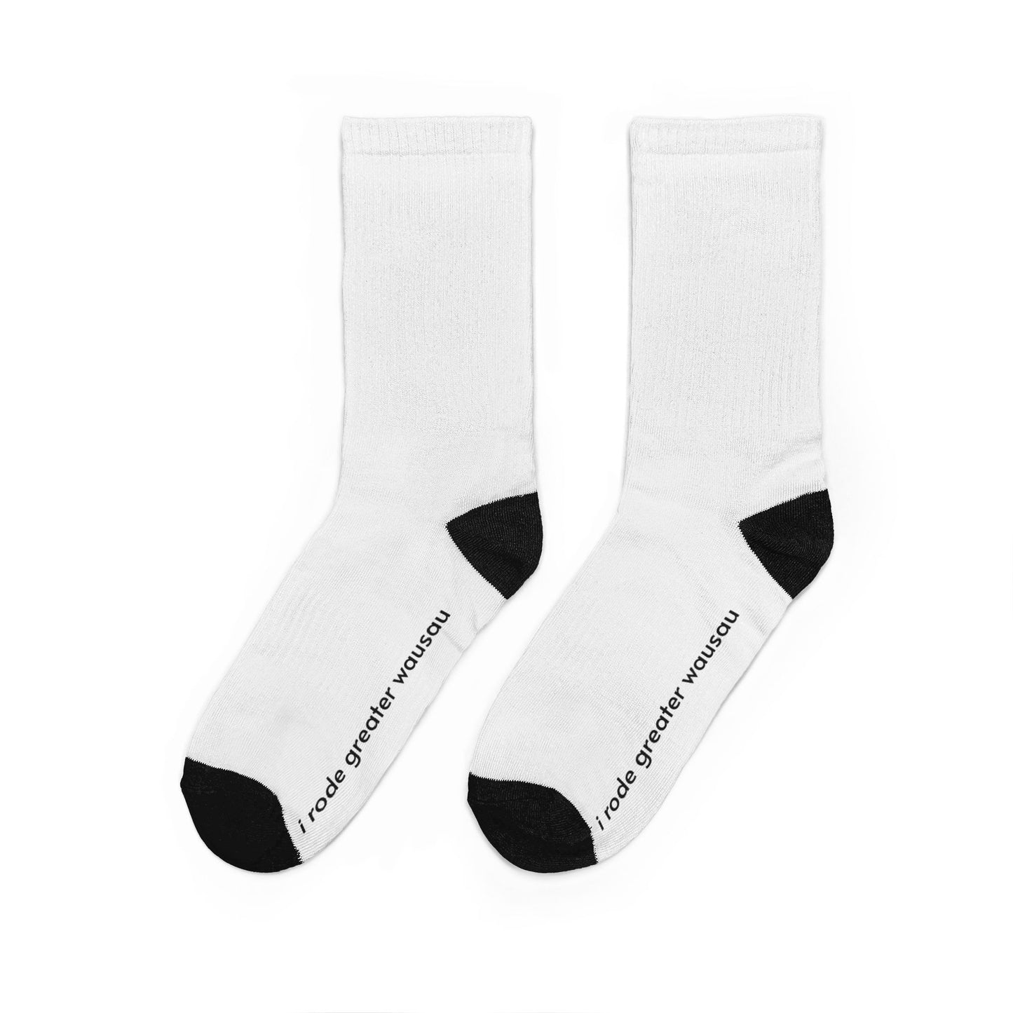 Unisex Padded Crew Socks (DTG)