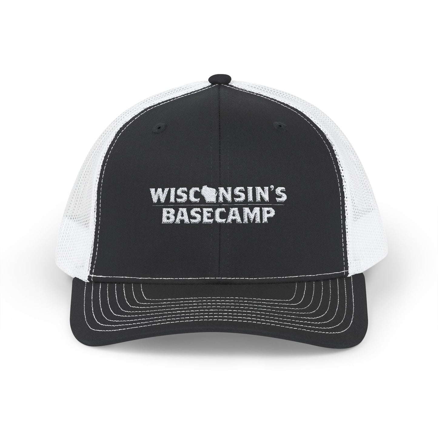 Snapback Trucker Cap - Wisconsin's Basecamp in Greater Wausau Design