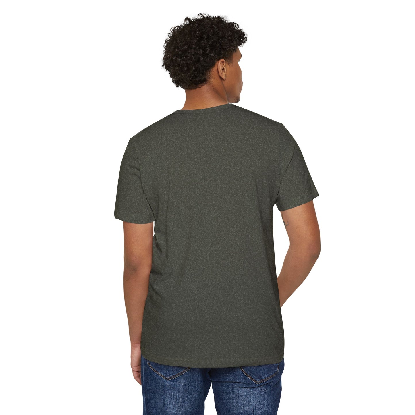 Wisconsin's Basecamp Biker - Unisex Recycled Organic T-Shirt