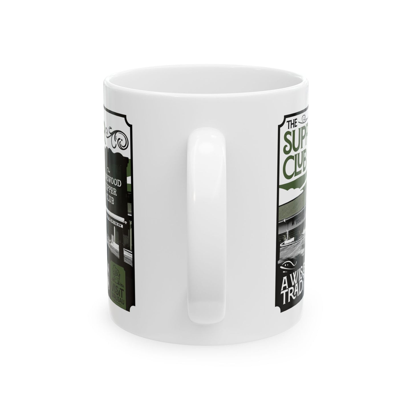 Mug - Classic Wausau Icons Pinewood Supper Club Half Moon Lake