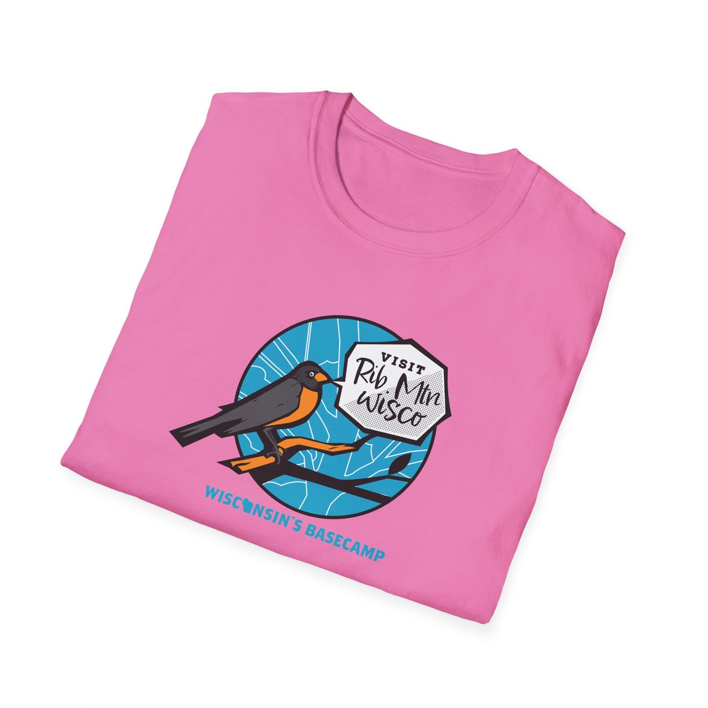 Birding Wisconsin Rib Mountain Unisex T-Shirt