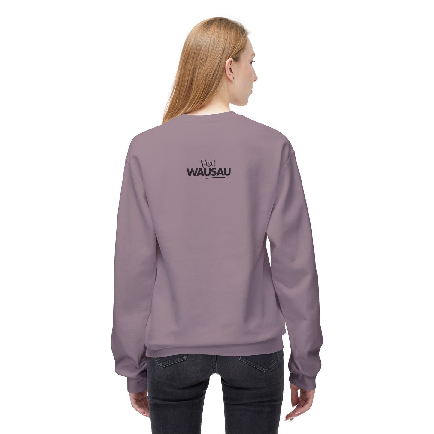 Wisconsin Rib Mountain License Plate Sweatshirt
