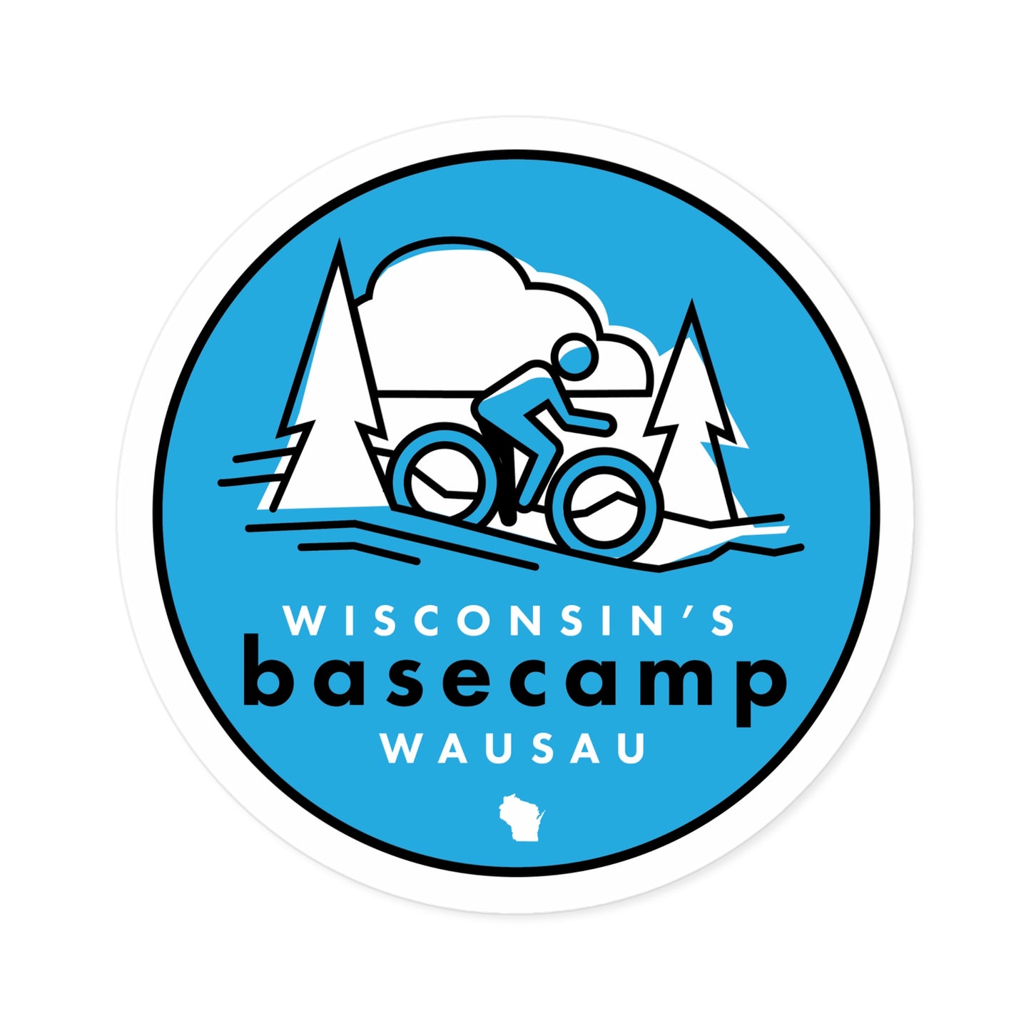 Stickers - Biking in Wisconsin's Basecamp Trails