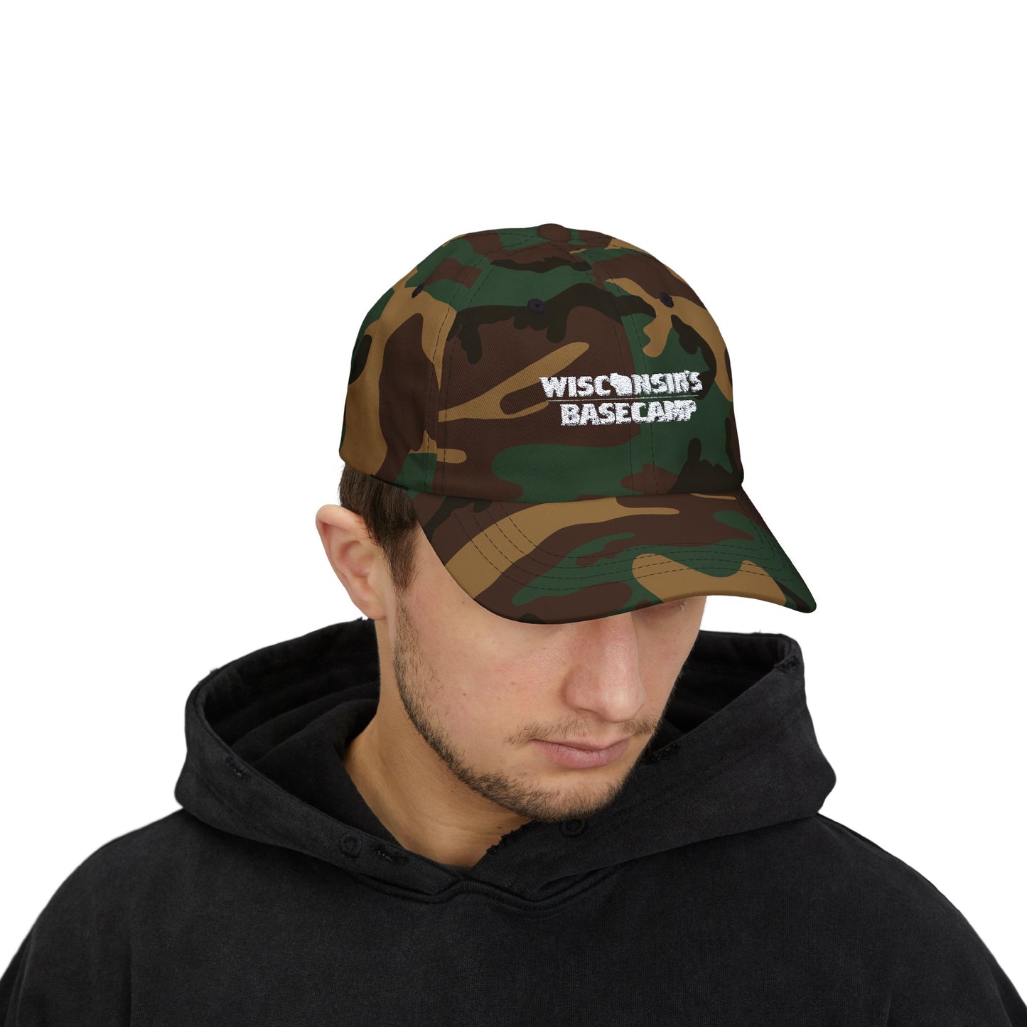 Dad Cap - Wisconsin's Basecamp Logo Embroidered