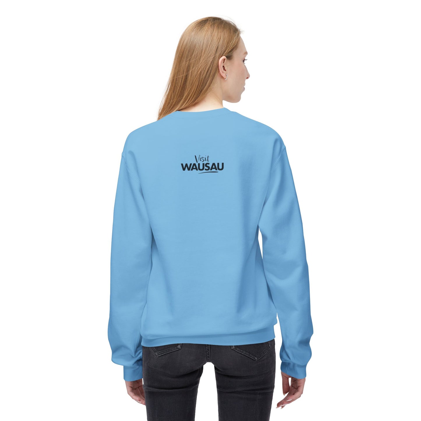 Wisconsin Rib Mountain License Plate Sweatshirt