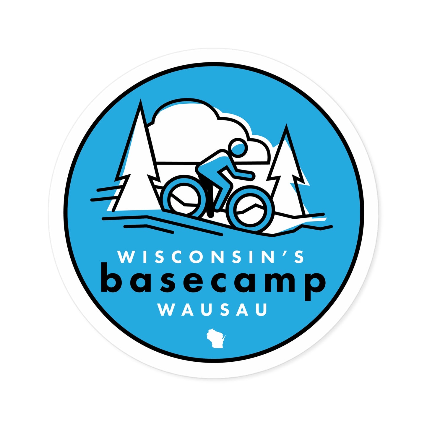 Stickers - Biking in Wisconsin's Basecamp Trails