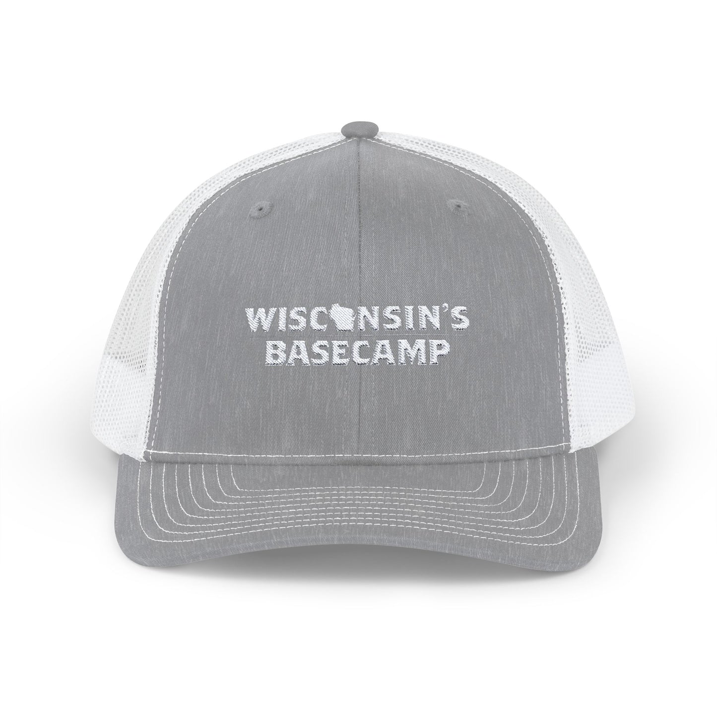 Snapback Trucker Cap - Wisconsin's Basecamp in Greater Wausau Design
