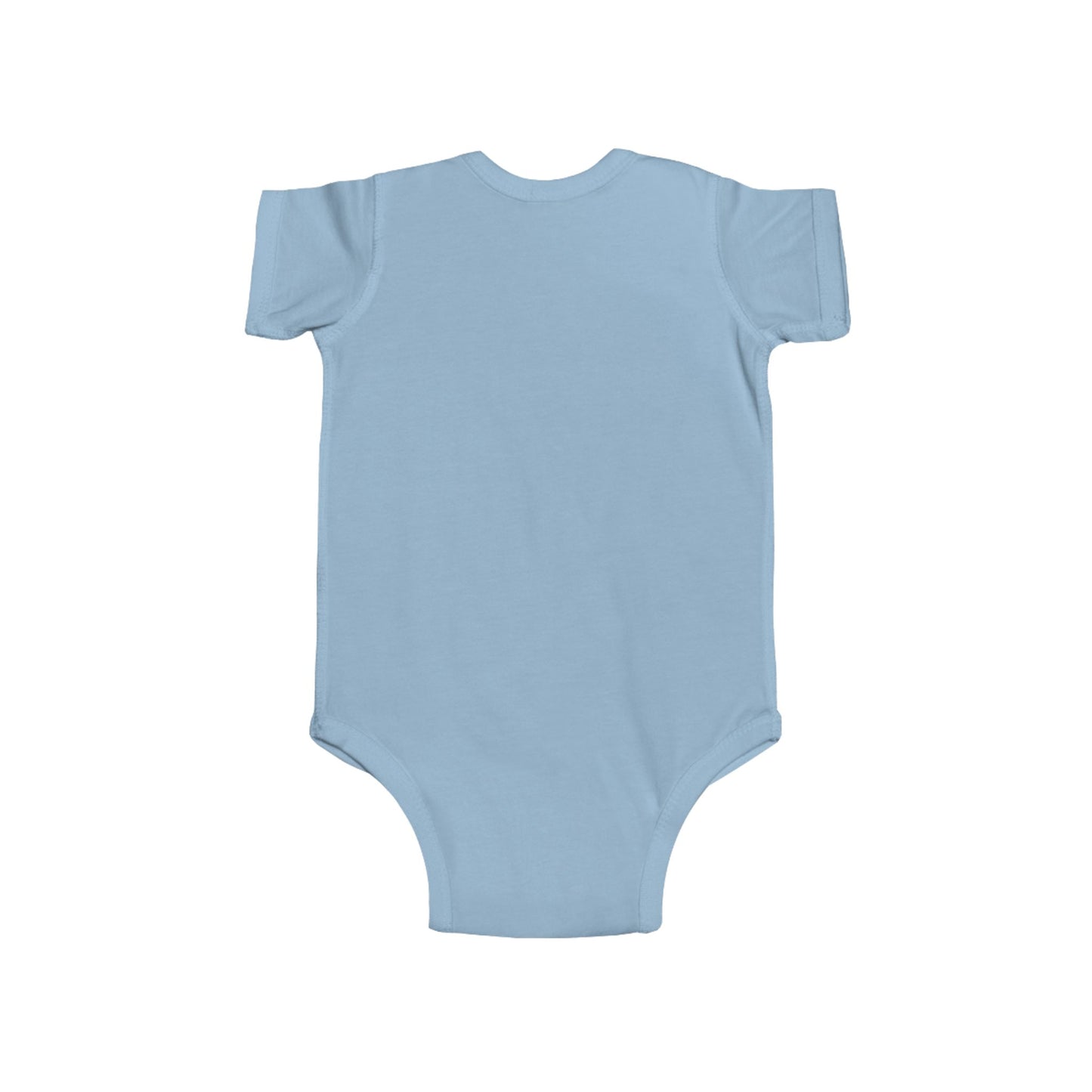 Baby Bodysuit - Wisconsin Basecamp Animals Paddling Down Wisconsin River