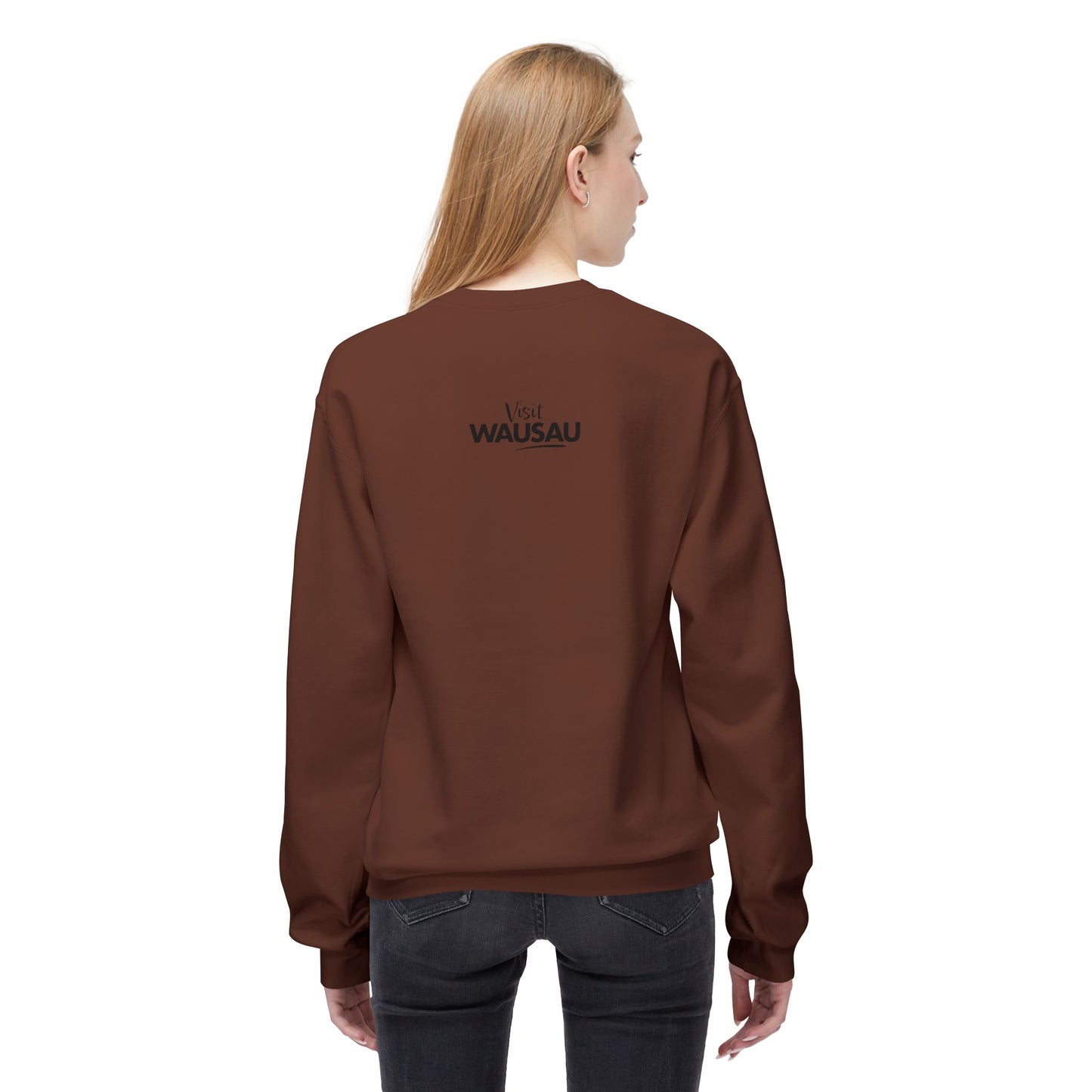 Wisconsin Rib Mountain License Plate Sweatshirt