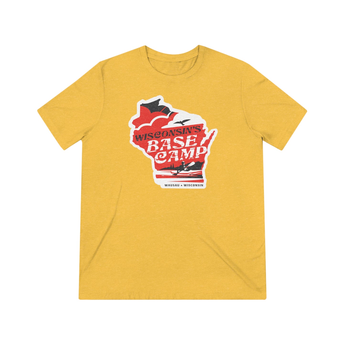 Wisconsin's Basecamp Paddler - Unisex Triblend Tee