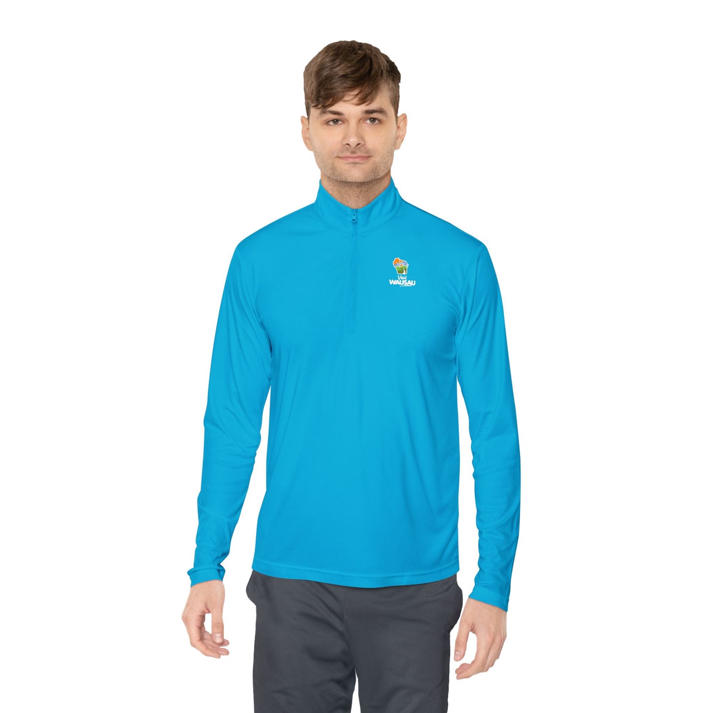 Wausau Outdoor Adventure Unisex Quarter-Zip Pullover - Perfect for Nature Lovers