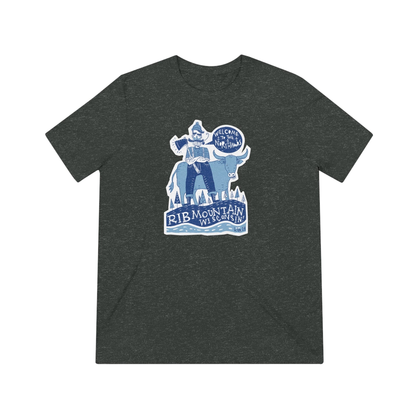 Paul Bunyan Unisex Triblend Tee