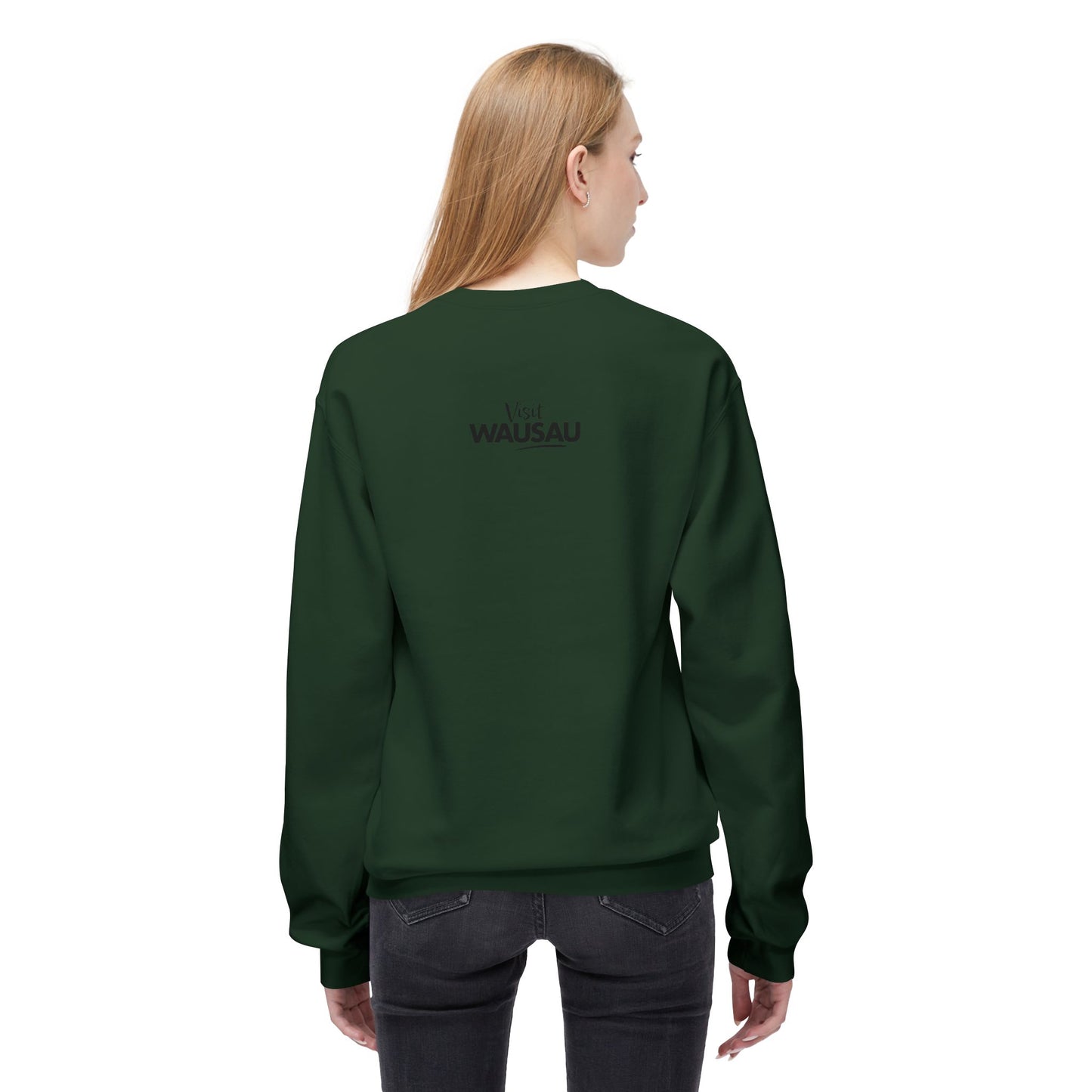 Wisconsin Rib Mountain License Plate Sweatshirt
