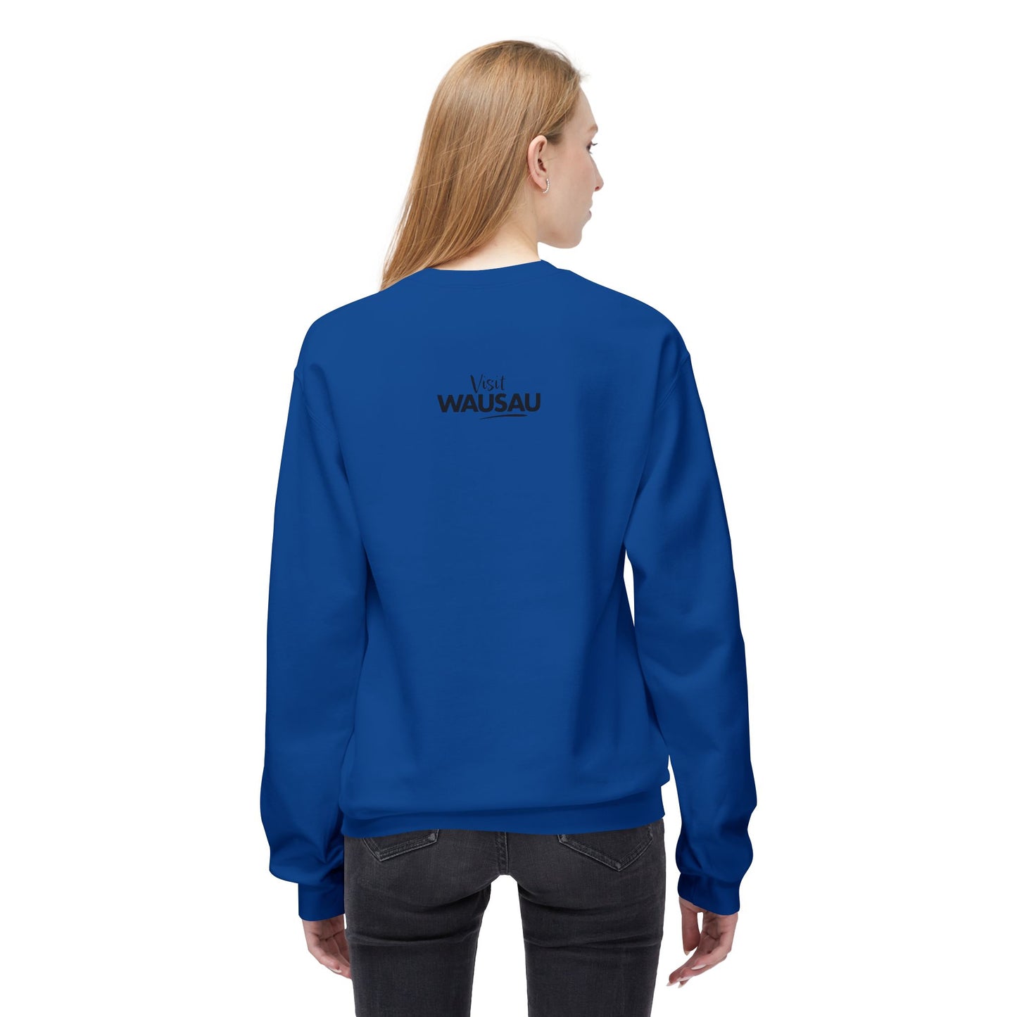 Wisconsin Rib Mountain License Plate Sweatshirt