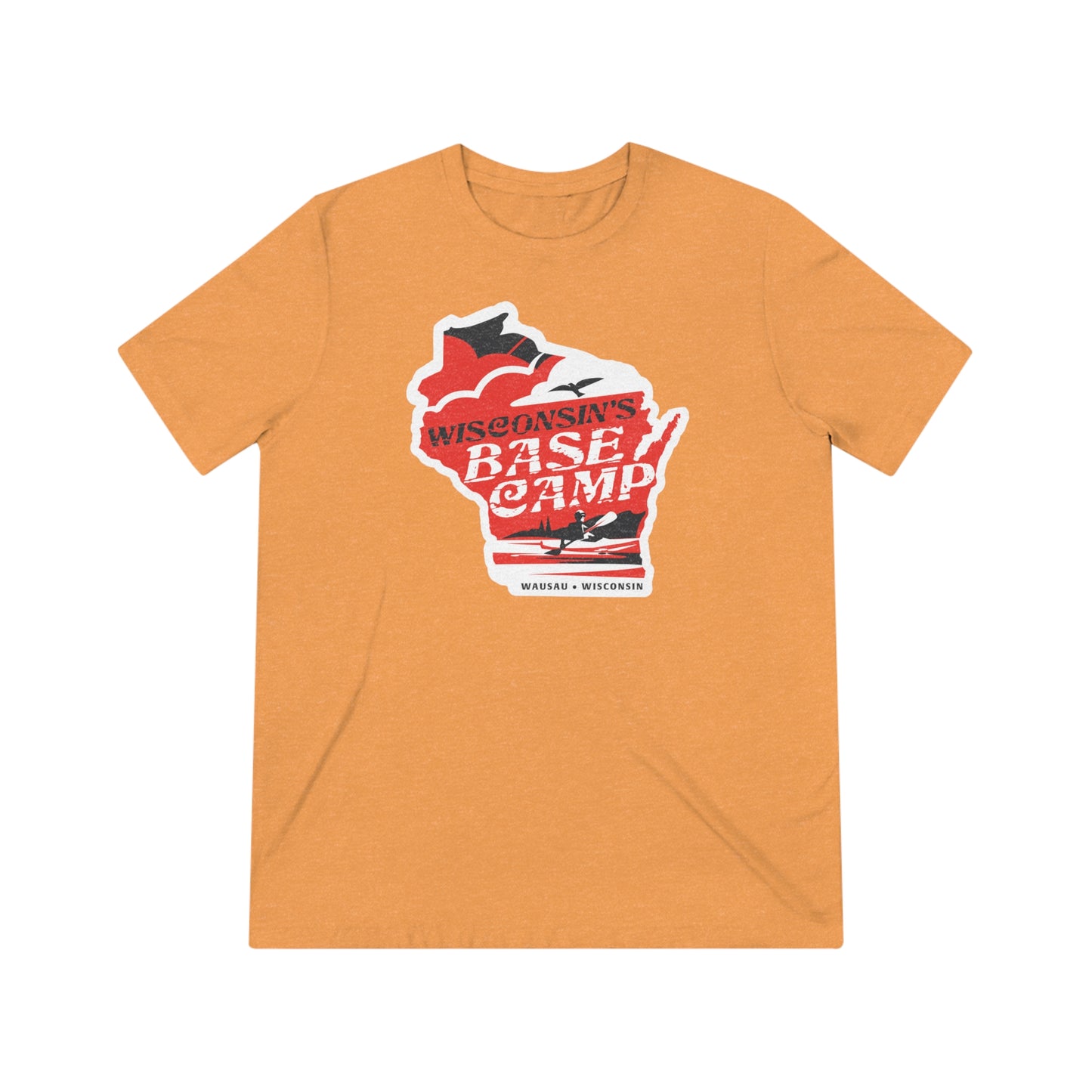Wisconsin's Basecamp Paddler - Unisex Triblend Tee