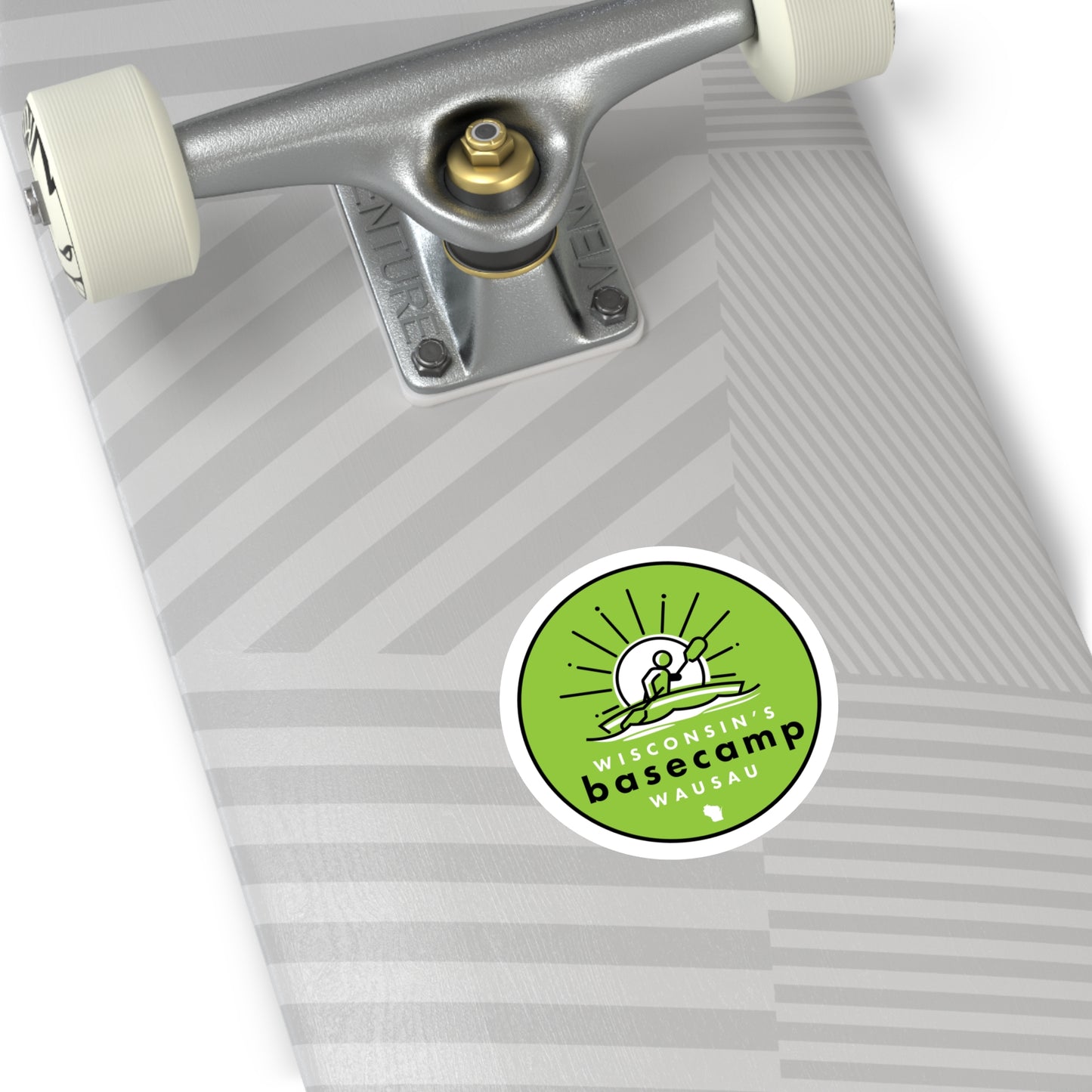 Stickers - Wisconsin Paddlers Great Pinery Heritage Waterway Design