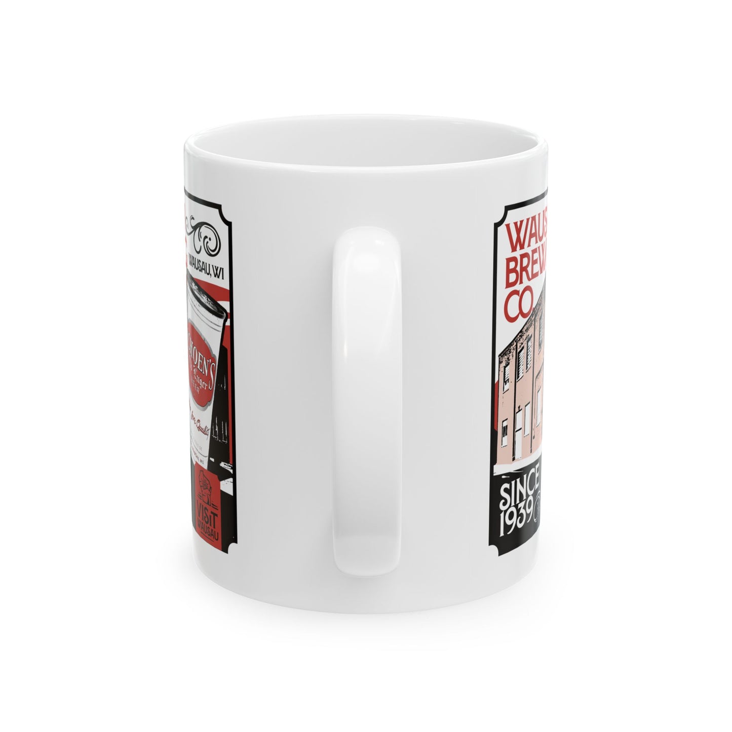 Mug - Classic Wausau Icon - Wausau Brewing Company - Central Wisconsin Beers