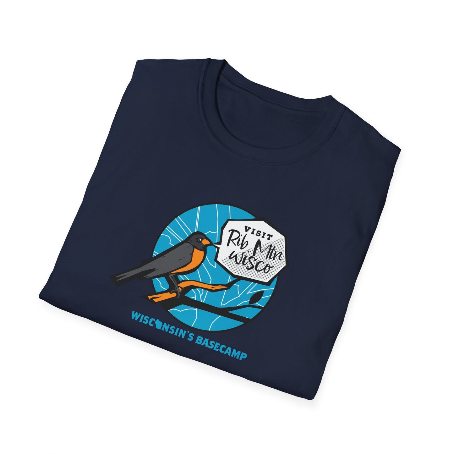 Birding Wisconsin Rib Mountain Unisex T-Shirt