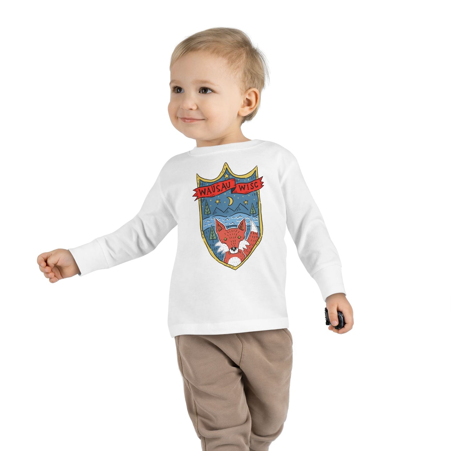 Toddler Long Sleeve Tee - Fox in Wausau, Wisconsin's Basecamp