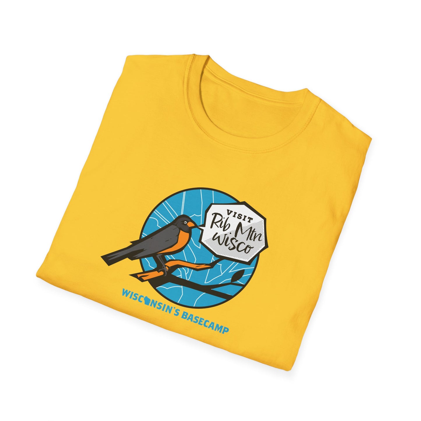 Birding Wisconsin Rib Mountain Unisex T-Shirt