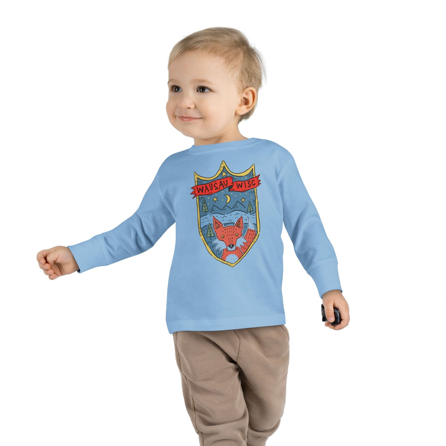 Toddler Long Sleeve Tee - Fox in Wausau, Wisconsin's Basecamp