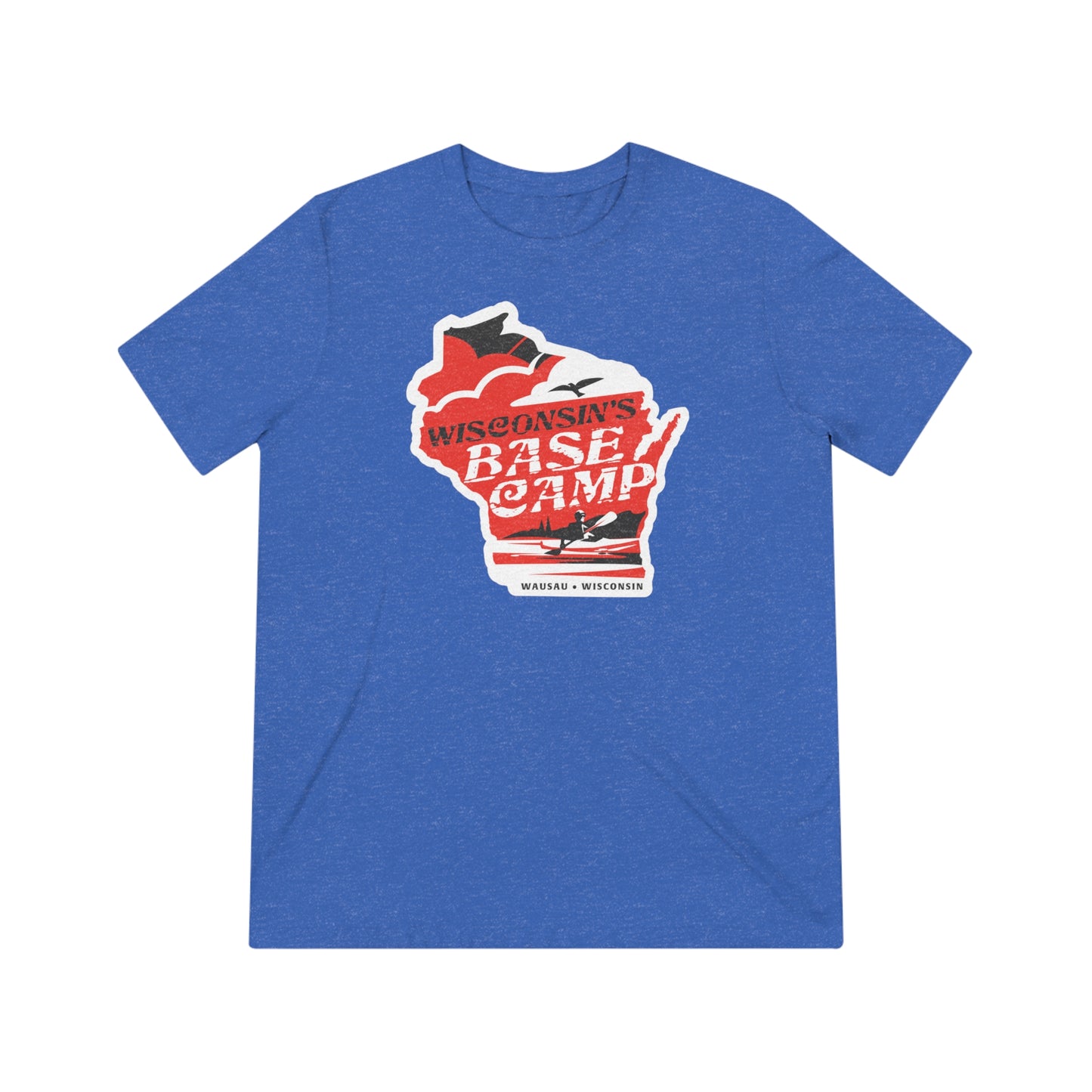 Wisconsin's Basecamp Paddler - Unisex Triblend Tee